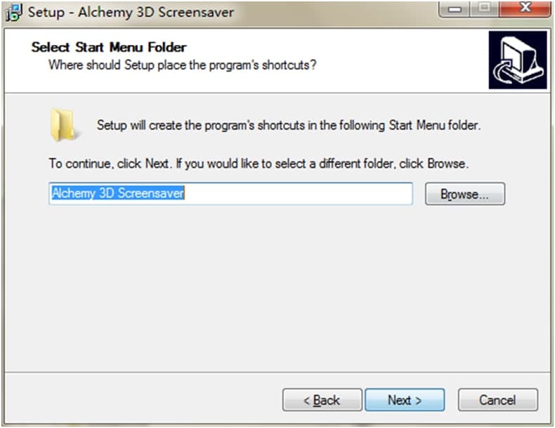Alchemy 3D Screensaver�������c���b�̌W